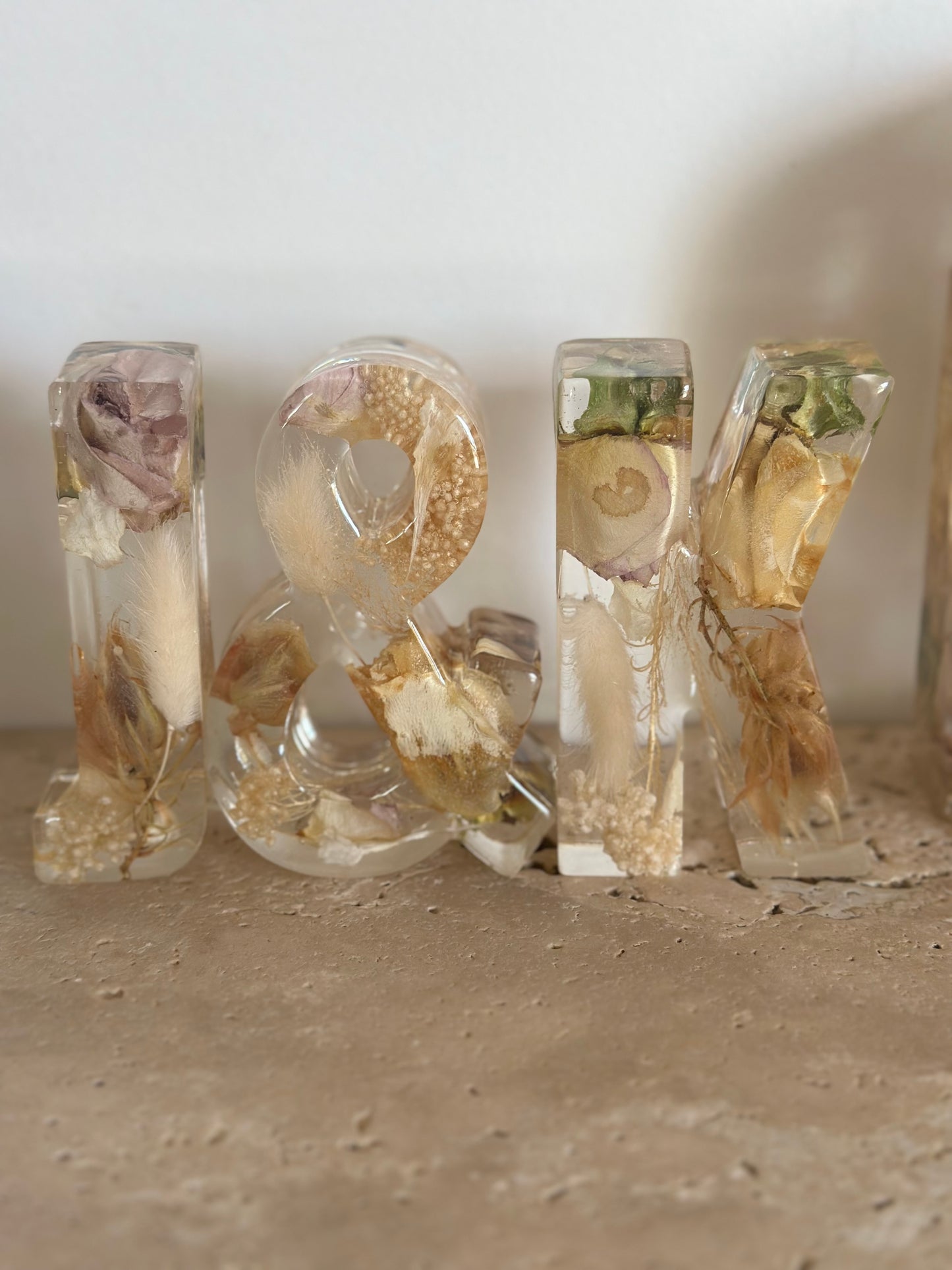 Letter Flower Preservations