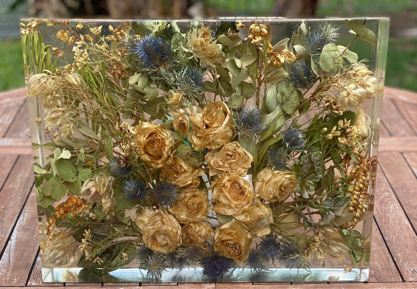 Rectangle Flower Preservation