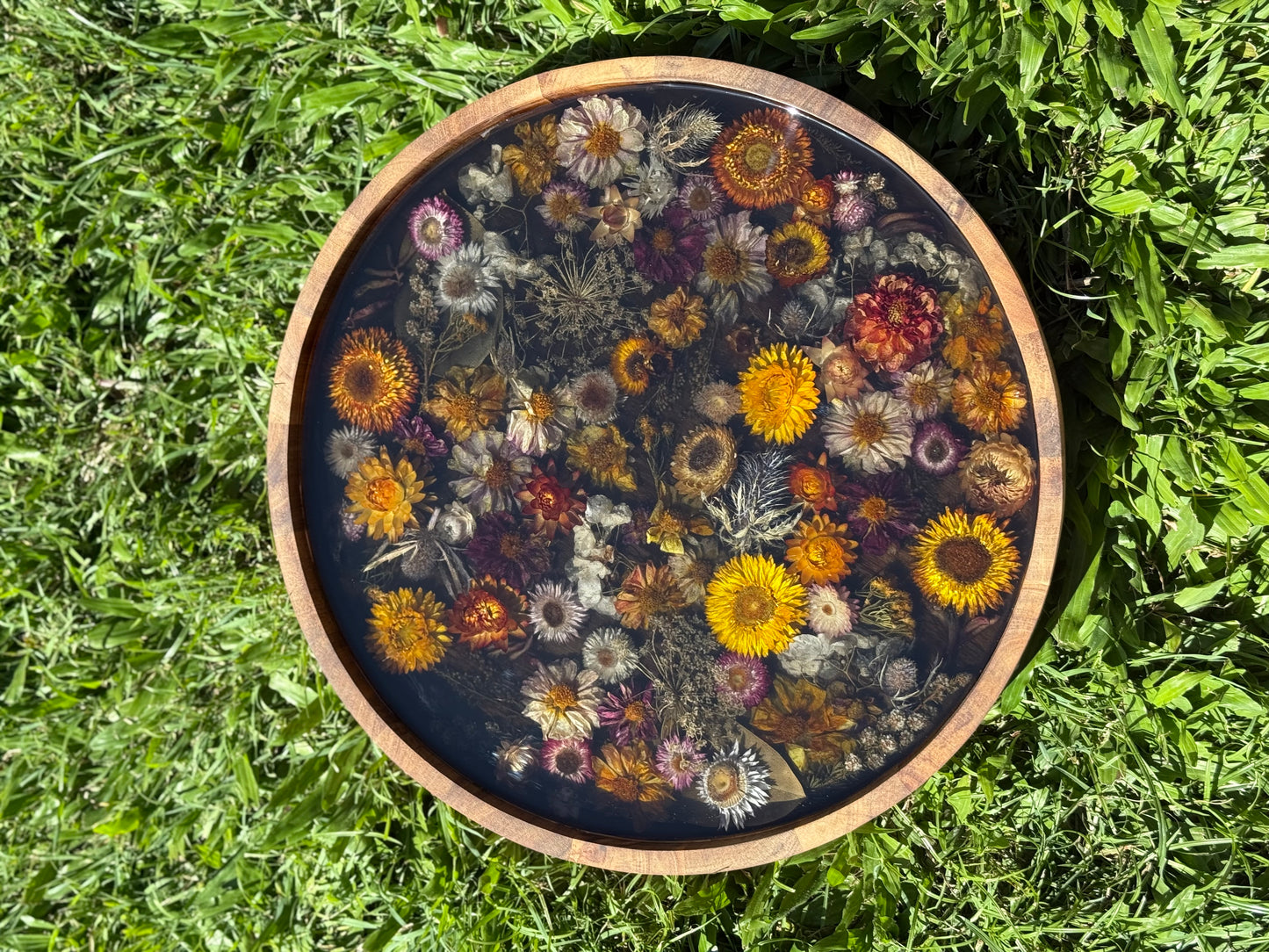 Botanical Round Tray