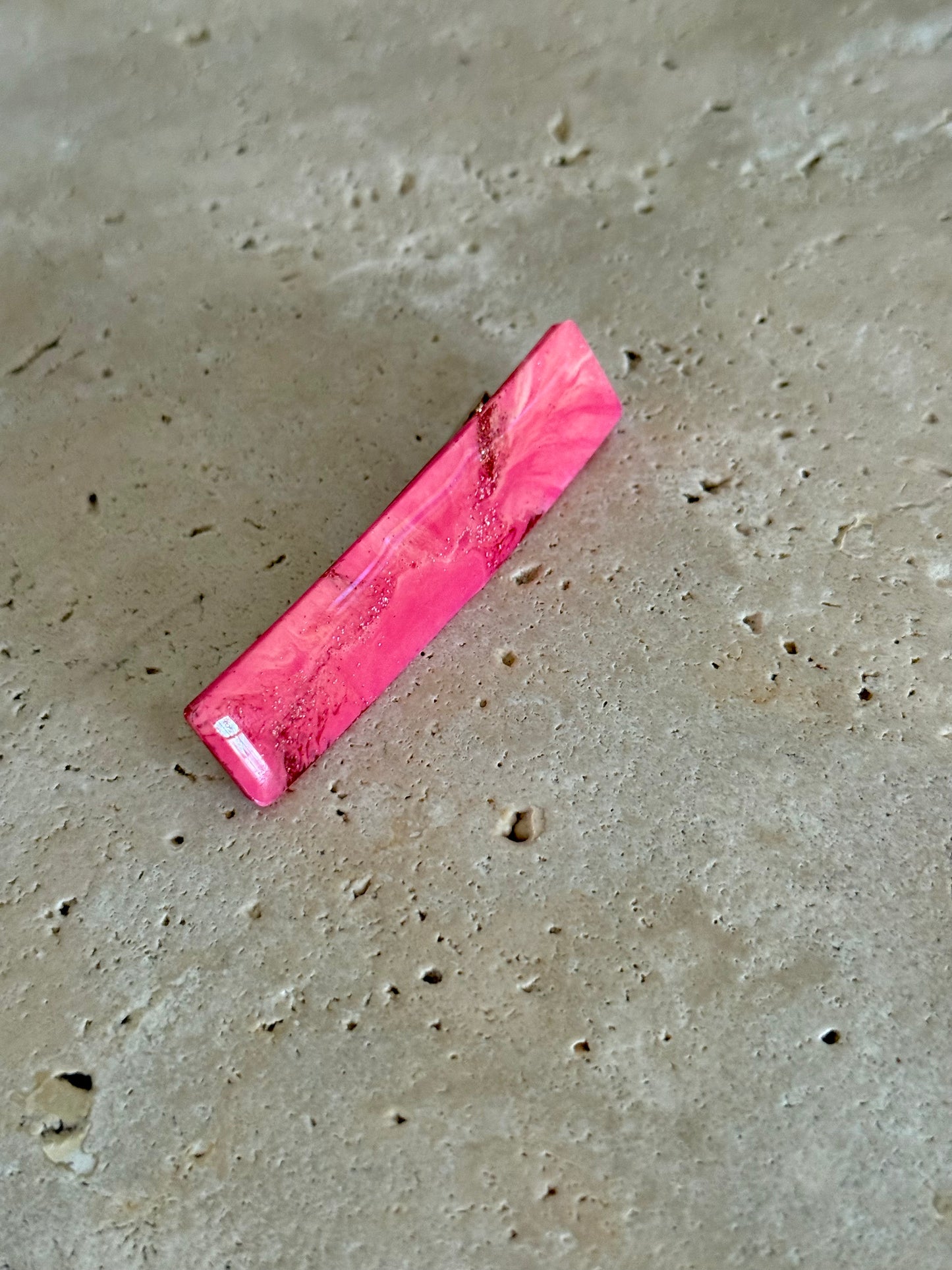 Resin Statement Hair Clip