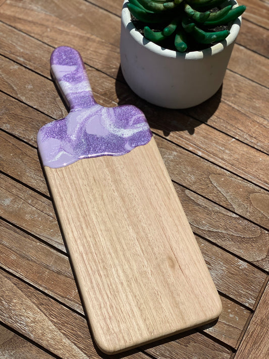 Rectangle Resin Paddle Serving Board