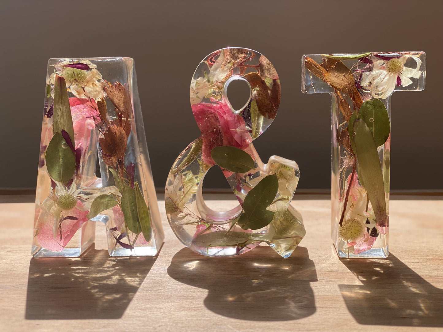 Letter Flower Preservations