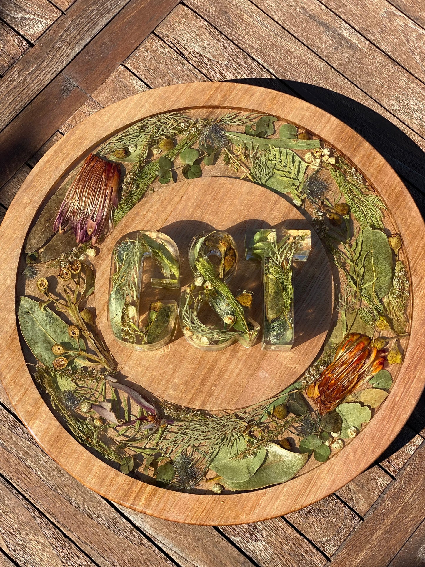 Letter Flower Preservations