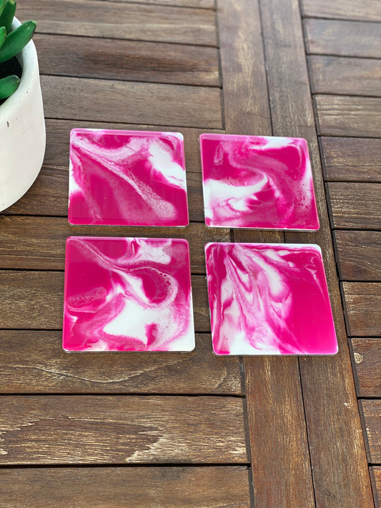 Square Resin Coasters