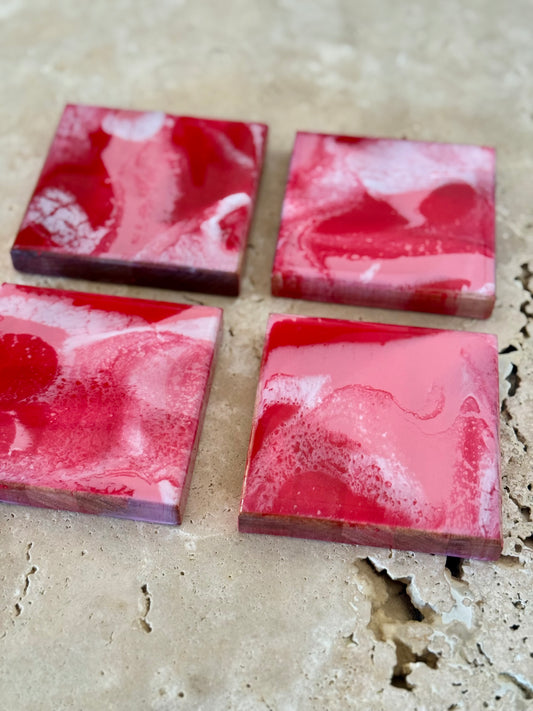 Square Resin Coasters