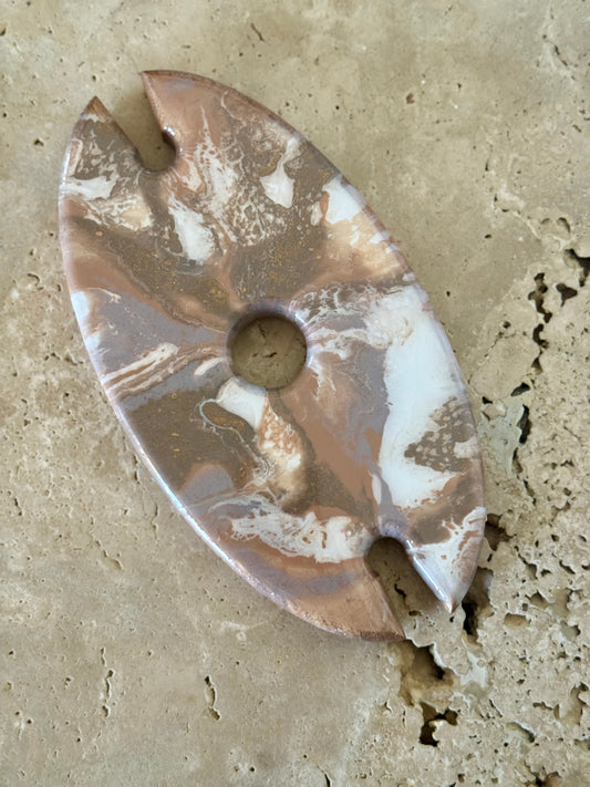 Resin Wine Bottle & Glass Holder