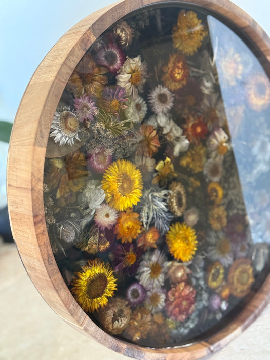 Botanical Round Tray