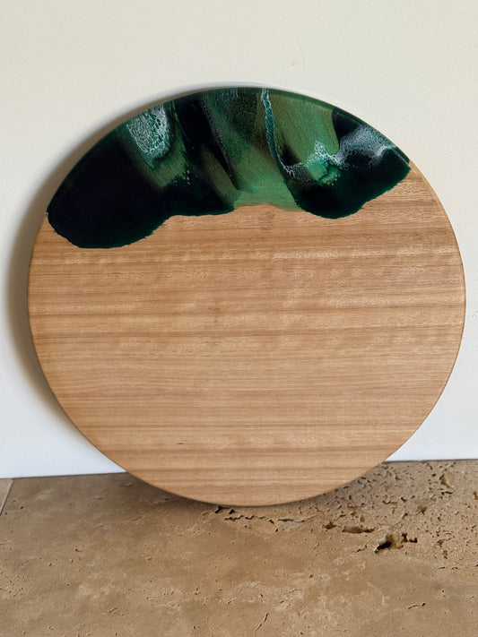 Large Round Resin Board