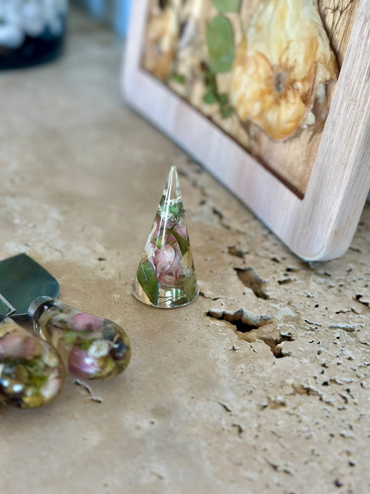 Ring Holder Flower Preservation