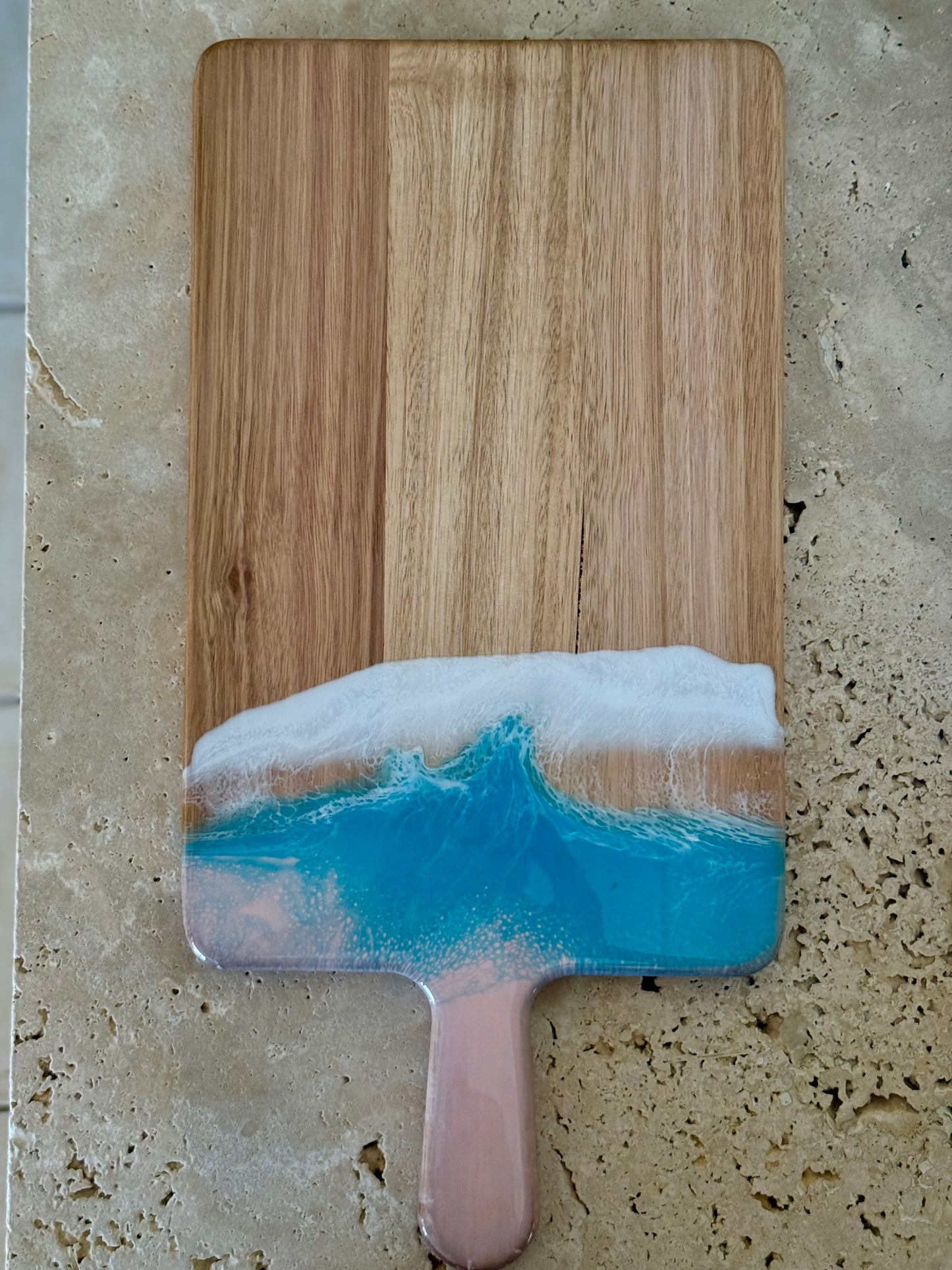 Rectangle Resin Paddle Serving Board Large