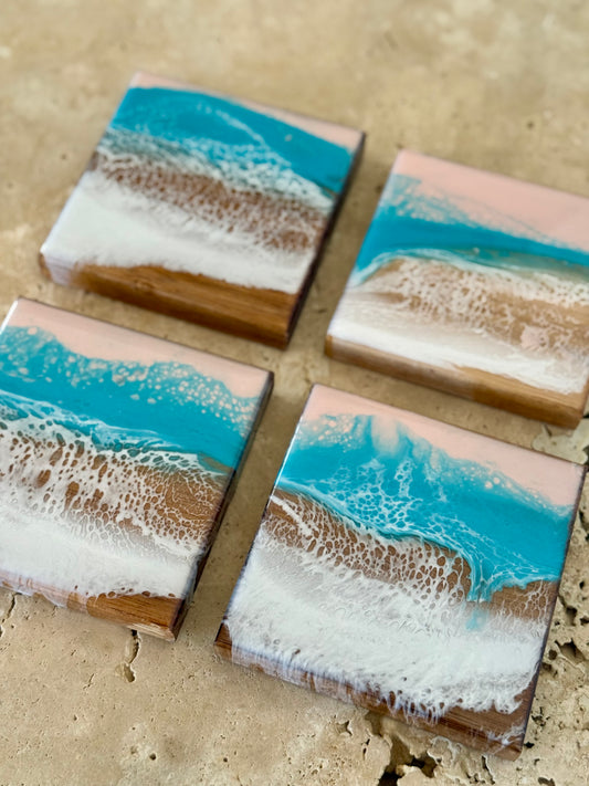 Square Resin Coasters