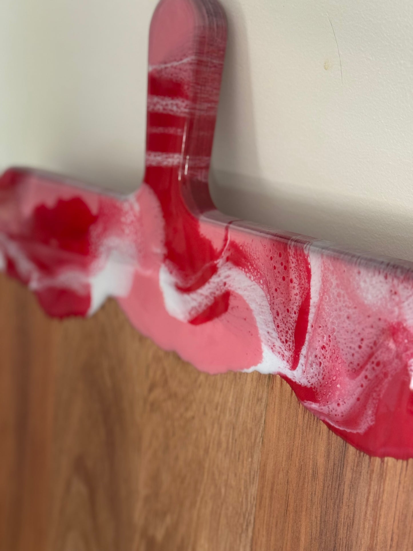 Large Square Paddle Resin Serving Board