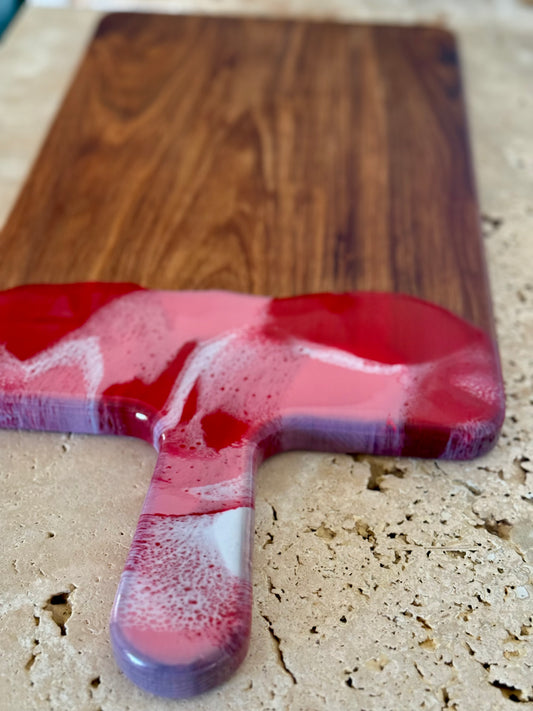 Rectangle Resin Paddle Serving Board Large