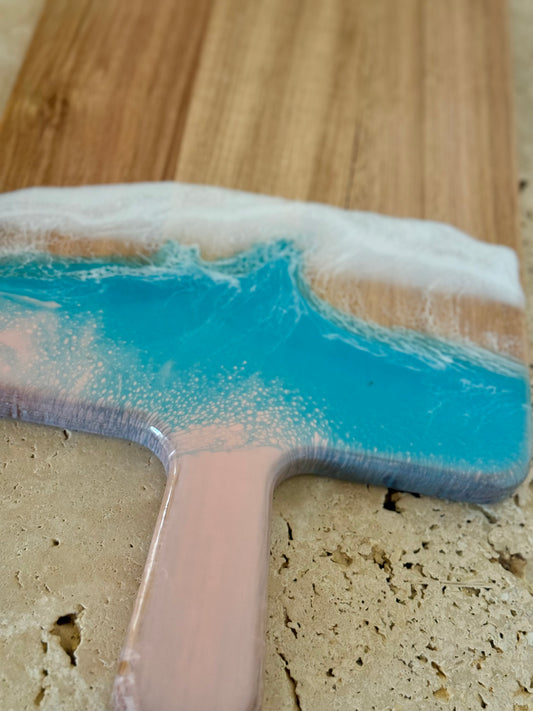 Rectangle Resin Paddle Serving Board Large