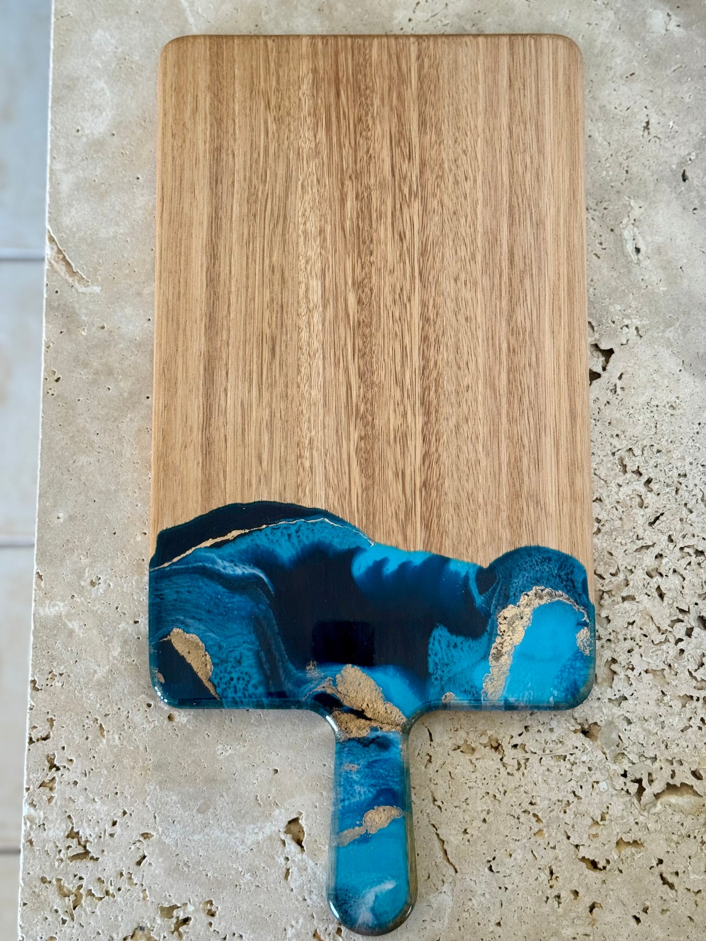 Rectangle Resin Paddle Serving Board Large