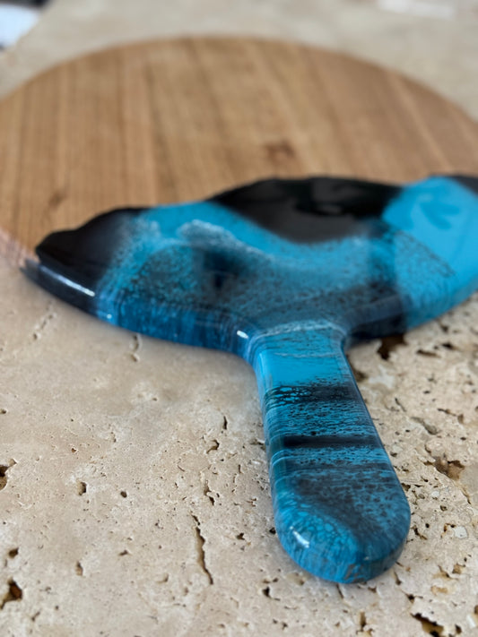 Round Paddle Resin Serving Board