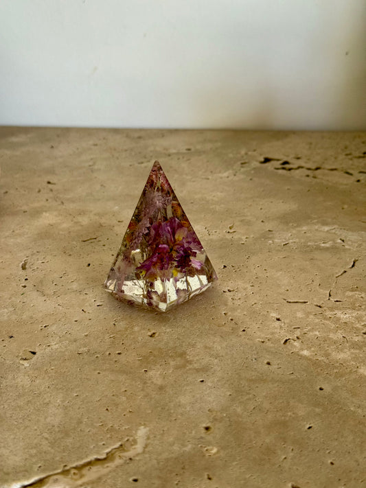 Hexagon Ring Holder Flower Preservation