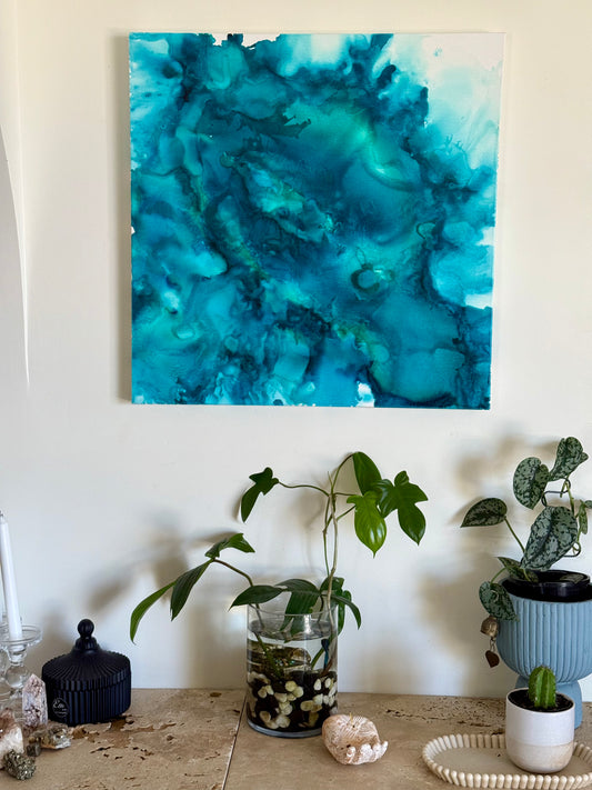 “Depths of Calm” Original Artwork