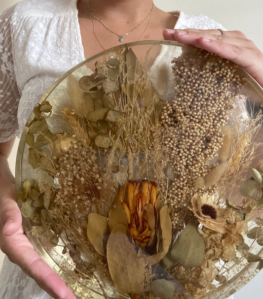 Large Round Flower Preservation